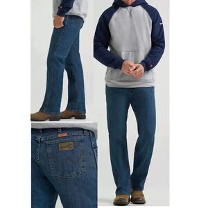 Wrangler FR Jeans Mens 35x33 Blue Advanced Comfort Flame Resistant
CAT2 2112